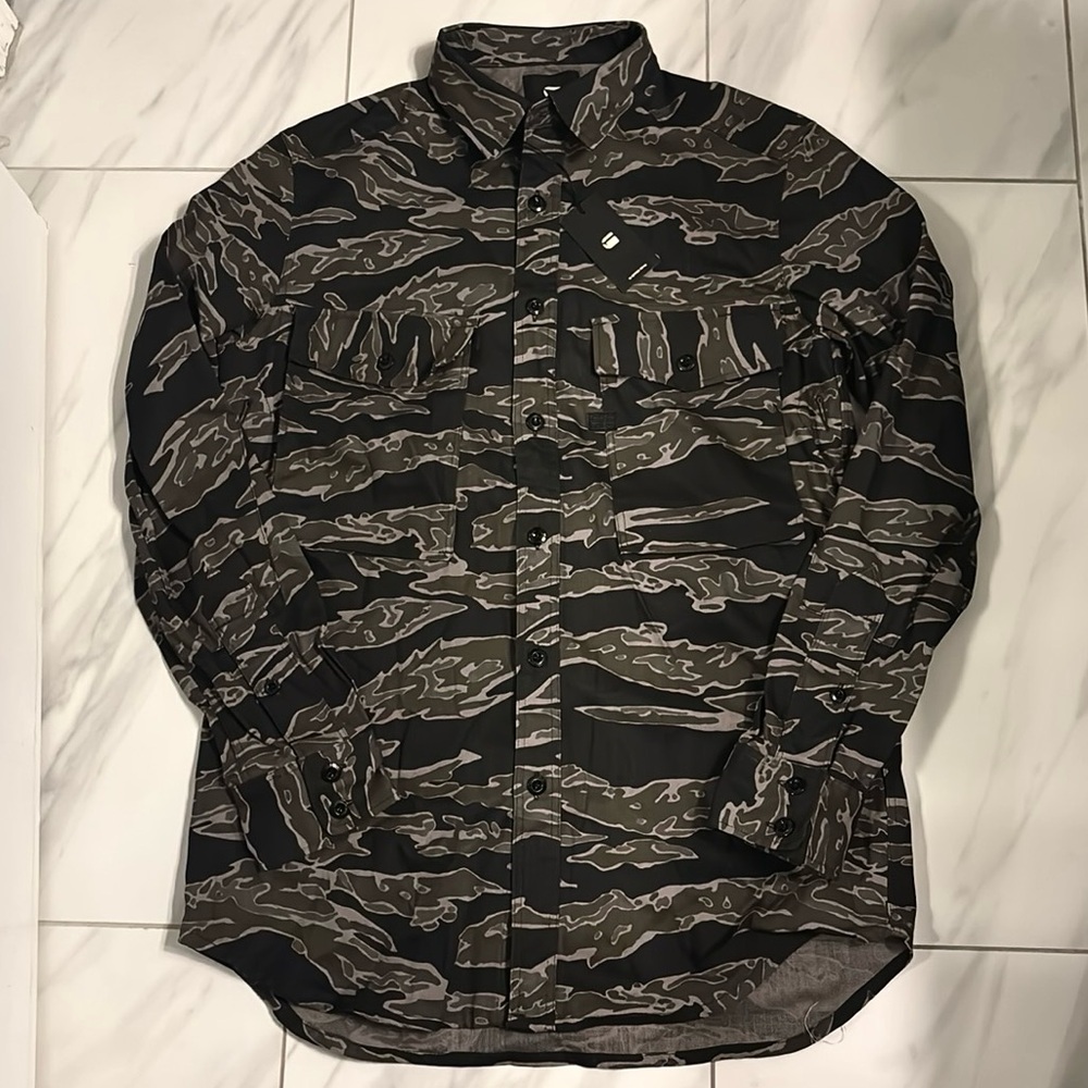 Men’s G-Star Raw Type C Long Camo Shirt